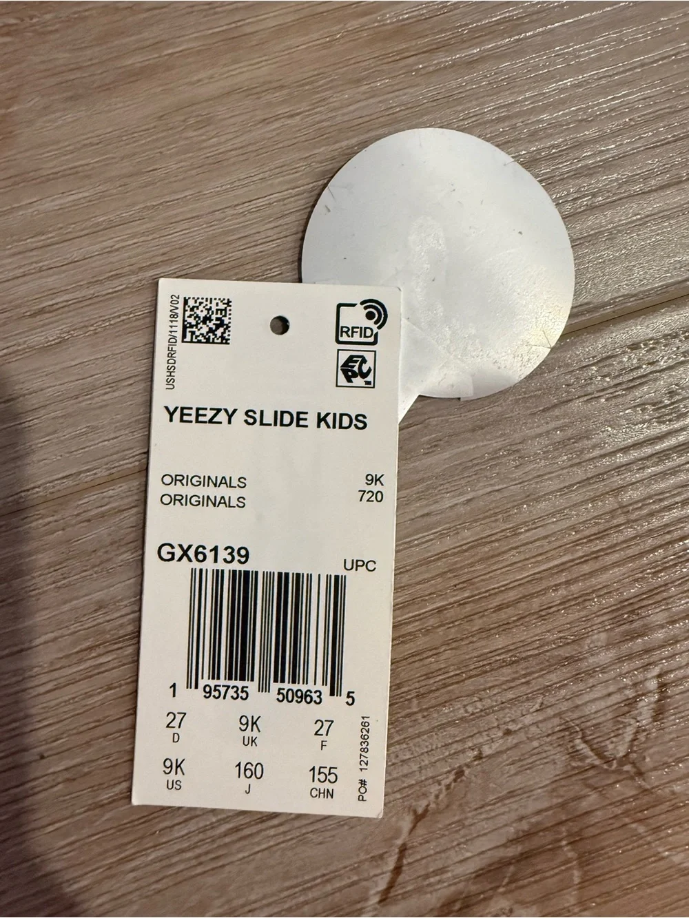 Yeezy slide glow